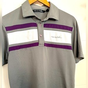 TRAVIS MATHEW mens small golf polo